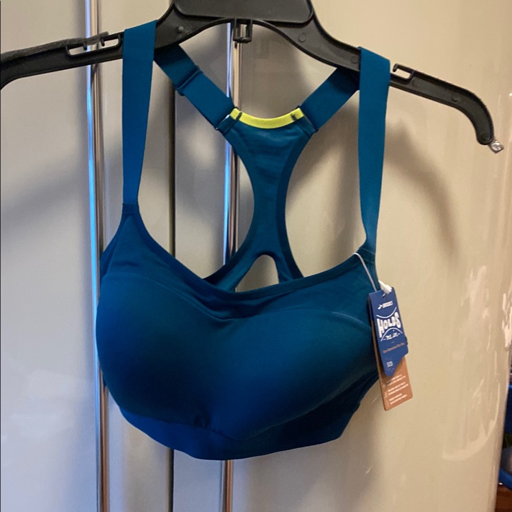 Blue Sports Bra